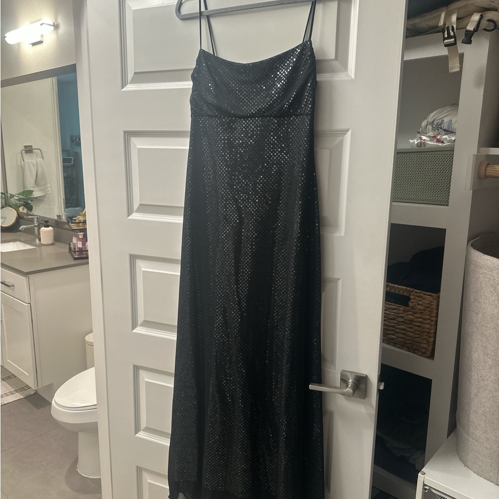 Vintage Tower 90’s Sparkle Sequins Maxi Dress